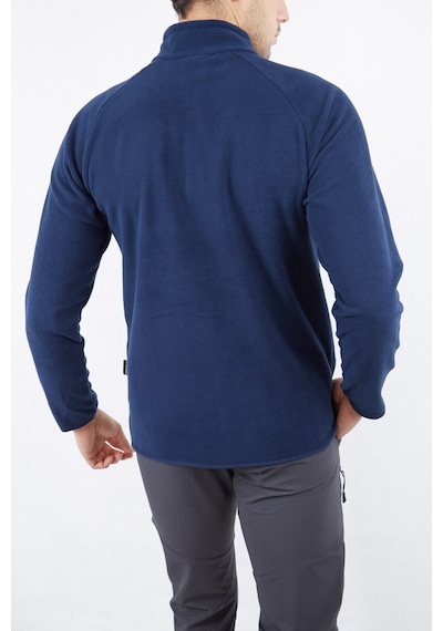 Alpinist Gamma Yarım Fermuarlı Erkek Polar Indigo