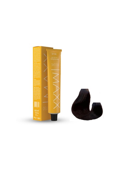 Maxx Deluxe Tüp Boya 6.1 Küllü Yoğun Kumral 60 Ml X 2 Adet