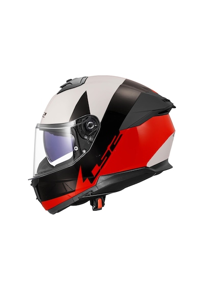Ls2 Stream 2 Thunderbiz Kapalı Kask Siyah - Kırmızı