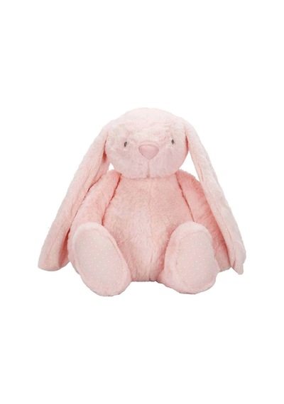 Uzun Kulaklı Peluş Tavşan 37 Cm Pembe