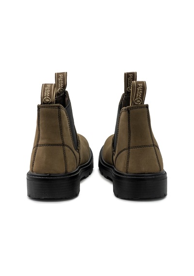 779 Castano Erkek 9080 Natural World Bota Chelsea Nobuck Elastıcos 779 Castano