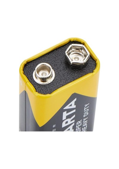 Varta Super Heavy Duty 9v Pil - 4'lü Ekonomik Paket