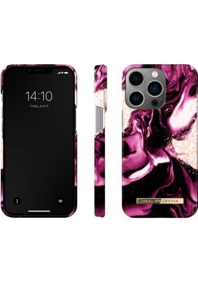 Fashion Case Apple Uyumlu iPhone 13 Pro Pembe