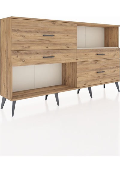 Arges Konsol Tek Raflı 4 Çekmeceli 176x30x99 Çam-aytaşı/çam Aytası/atlas Çam - Atlas Çam Arges Konsol Tek Raflı 4 Çekmeceli 176x30x99 Çam-aytaşı/çam Aytası/atlas Çam - Atlas Çam