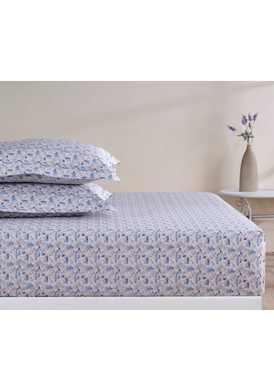 Tek Kişilik Fitted Çarşaf Set 100x200 Miles Mavi