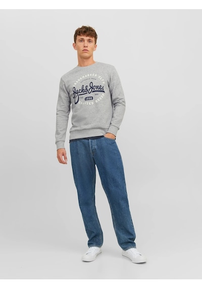 Jack & Jones Erkek Bisiklet Yaka Sweatshirt - 12236177 001