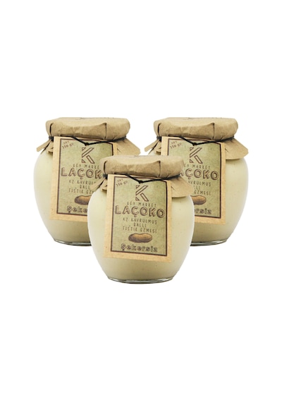 Laçoko Doğal Az Kavrulmuş (Çiğ)Ballı Yer Fıstığı Ezmesi 1050 G