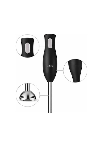 Ergonomik Tasarımlı El Blenderı Paslanmaz Çelik Metal Blender Ayağı - Lisinya Diğer