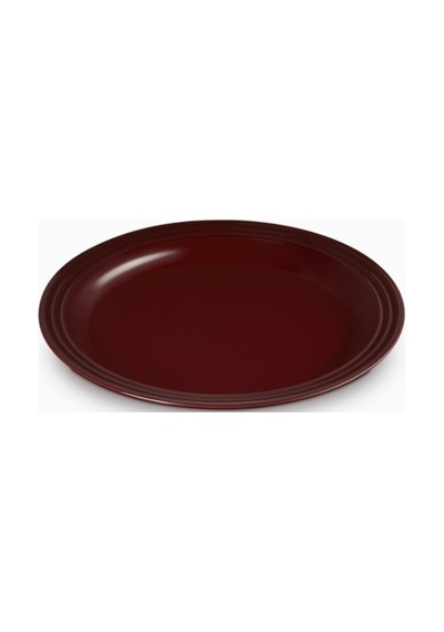Le Creuset Klasik Dayanıklı Tasarım Seramik Yemek Tabağı 27 Cm Bordo