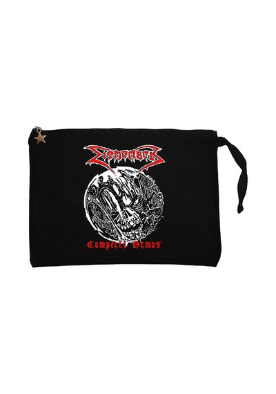 Dismember Complete Demos Siyah Astarlı Cüzdan / El Çantası Siyah