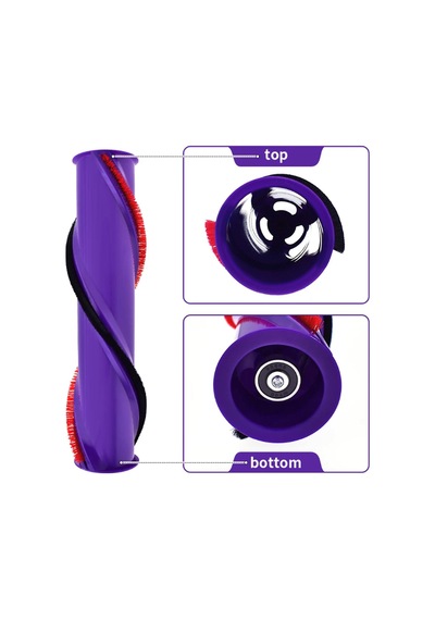 Dyson V10 Uyumlu İçin Halı Temizleme Fırçası , Başlık İçin Rulo Fırça