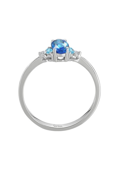 Sirius Pırlanta Ve Topaz Cadenza Yüzük 0817R0272