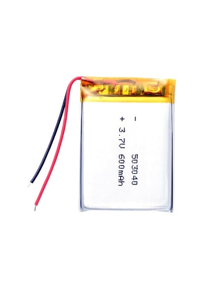 Mp3 Mp4 Akıllı Saat Pil 3.7V 600Mah Şarjlı Li-Polimer Batarya 25M