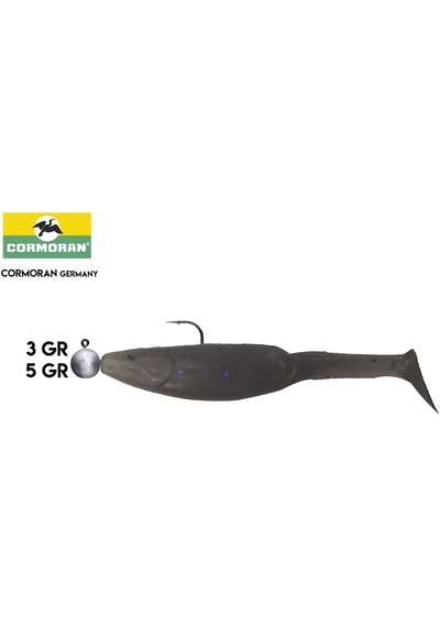 Cormoran K-Don Jumper S11 7.5 Cm Patlıcan Moru Jighead Silikon Ye