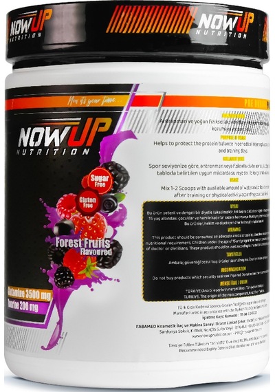 Nowup Nutrition Glutamine / Forest Fruits 360 G