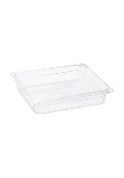 Plastport Kırılmaz Şeffaf Gastronom Küvet 1 2-65 Çok Renkli