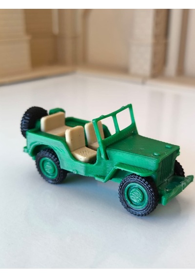 Jeep Kit Card - Eğitici Deney Oyuncak 90x45x45 mm.