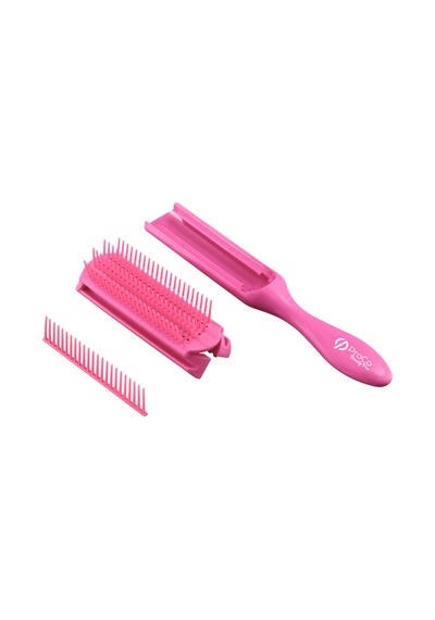 Icon Brush Zero Frizz Saç Fırçası - Bukle Belirginleştirici Ve Şekillendirici Pembe