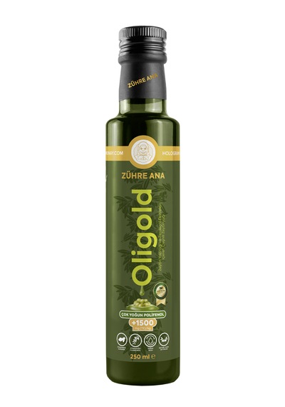 Oligold Soğuk Sıkım 1500 Ultra Yüksek Polifenollü Naturel Sızma Zeytinyağı 250 Ml