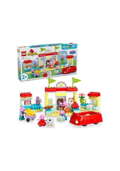 LEGO® DUPLO® Peppa Pig Süpermarket 10434 - 2+ Eğitici Oyuncak Yapım Seti (70 Parça)