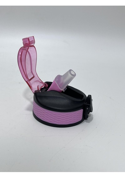 Otomatik Pipetli Su Matarası Yedek Kapağı 65mm Pembe Çok Renkli