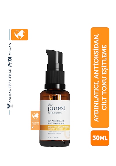 The Purest Solutions Aydınlatıcı ve Ton Eşitleyici Serum 30 ML