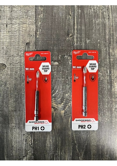 Milwaukee Milwakee Ph1 Ph2 90mm Biti 245995641