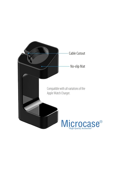 Microcase Apple Uyumlu  Watch Ultra 49mm Masaüstü Şarj Standı Dock-AL3074
