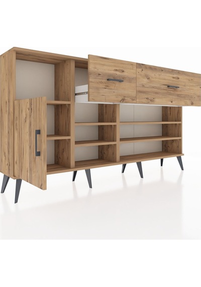 Arges Konsol 6 Raflı 2 Çekmeceli Tek Kapaklı 176x30x99 Çam-çam Atlas Çam - Atlas Çam Arges Konsol 6 Raflı 2 Çekmeceli Tek Kapaklı 176x30x99 Çam-çam Atlas Çam - Atlas Çam