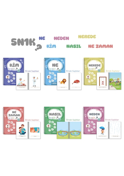 5n1k Kart Kitap Seti