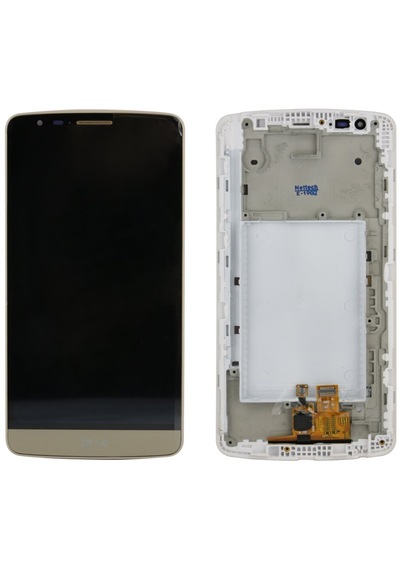 Teknonet Lg G3 Stylus Uyumlu Lcd+dokunmatik+çıtalı - Gold