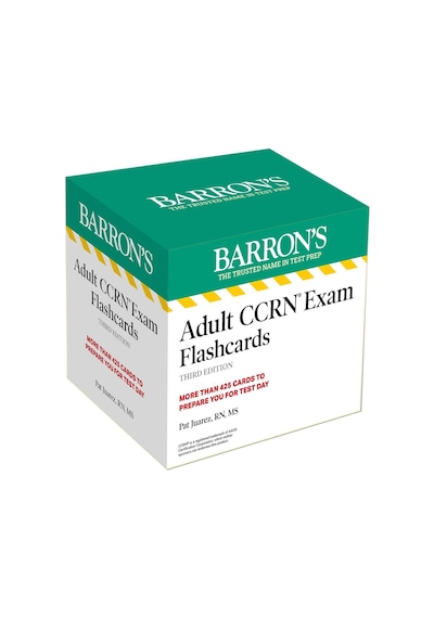 Adult Ccrn Exam Flashcards, Third Edition: Up-to-date Review And Practice + Sorting Ring For Custom Study