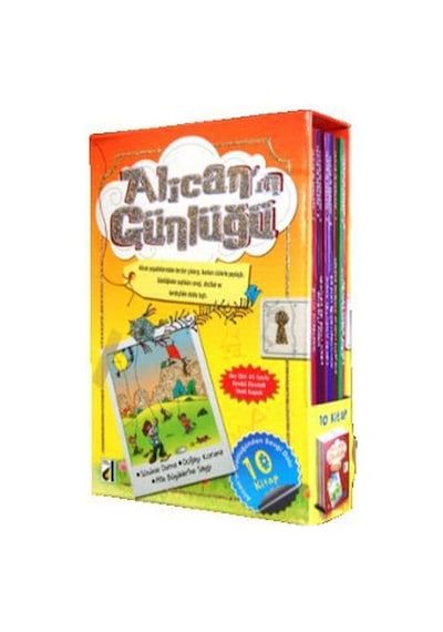 Alican'ın Günlüğü (10 Kitap Takım) - Nehir Aydın Gökduman - Damla Yayınevi