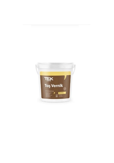 Tek Boya Su Bazlı Taş Verniği 2,5 Lt.