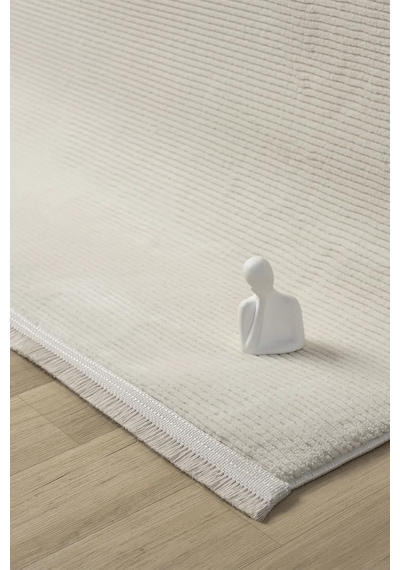 Seyran Halı Smart 12001 Krem %50 Pamuk - %25 Polyester Polipropilen Yolluk