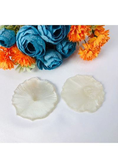 Tahtakale Toptancı Epoksi Silikon Kalıp Geode Tırtıklı Kenar Magnet Kalıbı 7 Cm 50 Li