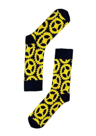 The Socks Company 3'lü Desenli Erkek Çorap Set Çok Renkli