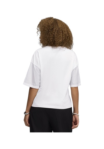 Puma Her Kadın Beyaz Günlük Stil T-shirt 69188302