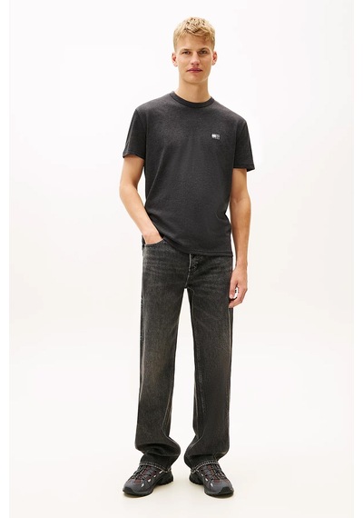 Tommy Jeans Erkek Tişört-dm0dm22667 Siyah