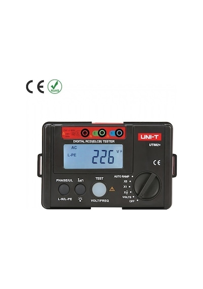 Unı-t Ut-582+ Dijital Kaçak Akım 500ma Kadar Test Cihazı