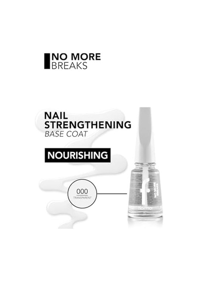 Kırılma Önlemeye Yardımcı Tırnak Koruyucu Cila - No More Breaks Base Coat - 000-8682536059435