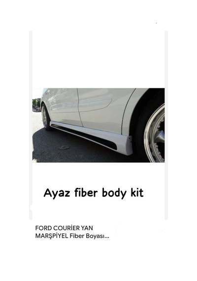 Ford Courier Yan Marşbiyel Takımı Fiber Boyasızz