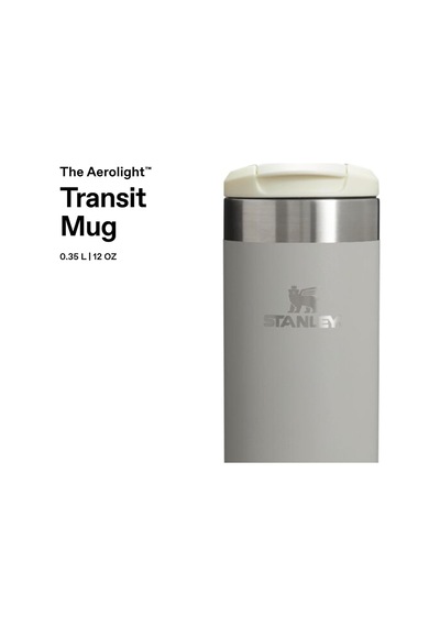 The Aerolight Transit Mug Termos 0.35 Litre - Kömür Gri Charcoal Paslanmaz Çelik Çok Renkli