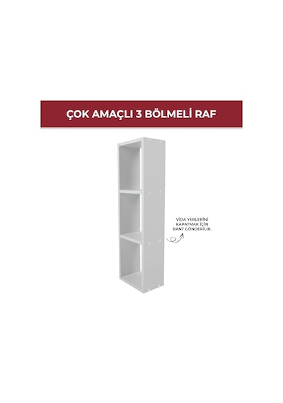 Pikas Elmas Dekoratif Kitaplık Raf -yatay Dikey Kullanım Modern Tasarım Suntalam Çok Amaçlı Stand Çok Renkli
