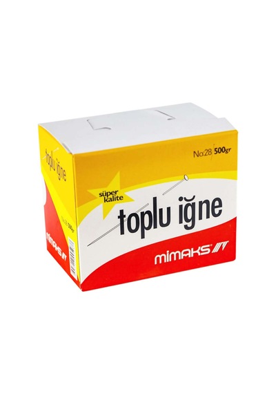 Mimaks Toplu İğne Süper Nikel 500gr Ti500