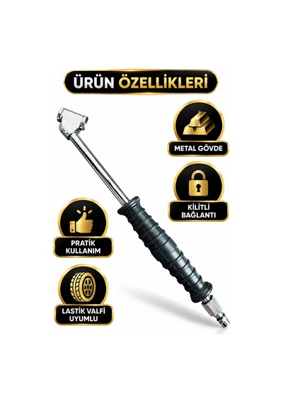Lastik Şişirme Tabancası Hava Basma Aparatı Hızlı Ve Pratik Şişir