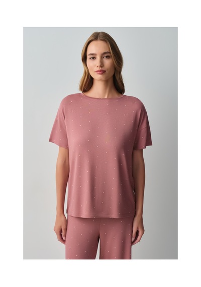 Suwen Bliss Pijama Takımı Wsh105100201458 Gül