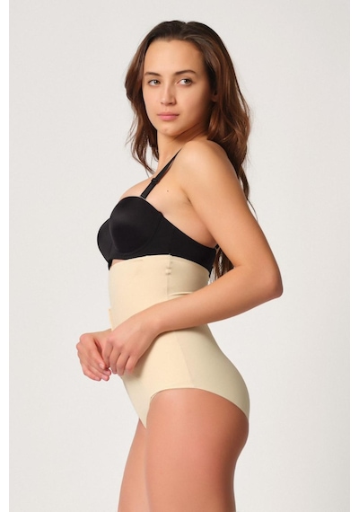 Ten Mı Emay 2932 Double Karın Agraf Destekli Slip Lazer Korse Ten