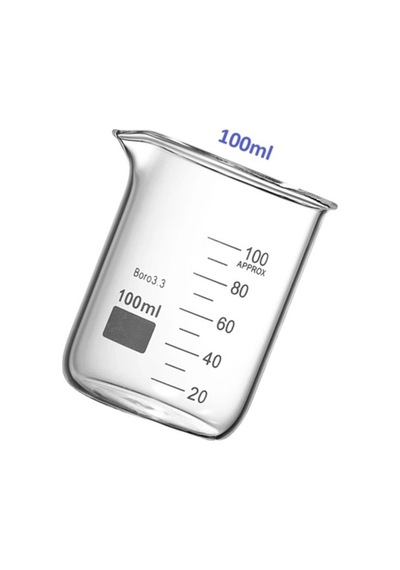 Cam Beher Seti 3 Parça, 1'er Adet 50ml, 100ml Cam Beher & Baget