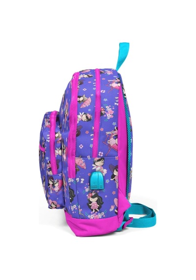 Coral High Kids Dört Gözlü Kız Çocuk İlkokul Çantası - Bisikletle Gezinti - Usb+aux Soketli